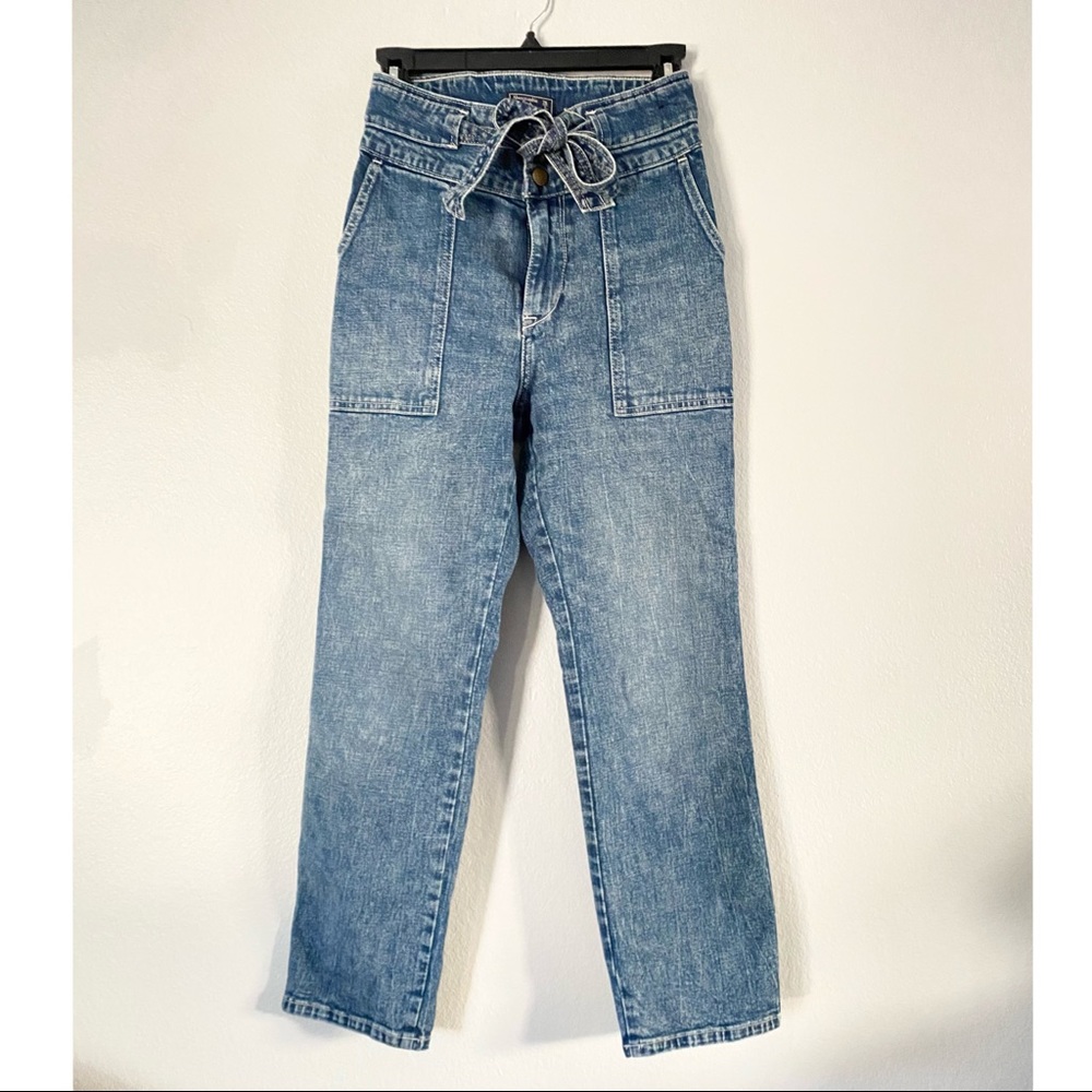 Abercrombie & Fitch PaperBag Jeans highraise
